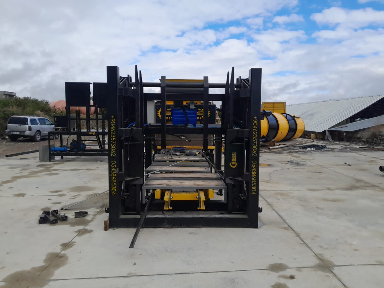 Automatic Concrete Block Machine | PRS-600 - Вибропресс: фото 3 Automatic Concrete Block Machine | PRS-600 - Вибропресс: фото 3