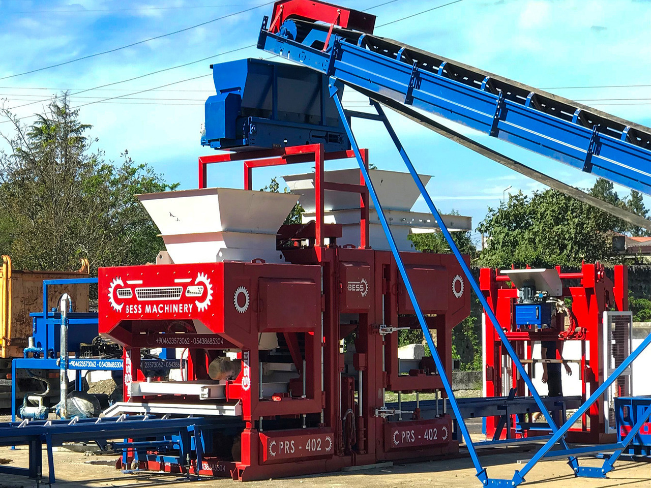 Automatic Paving Block Machine | PRS-402 - Вибропресс: фото 5 Automatic Paving Block Machine | PRS-402 - Вибропресс: фото 5