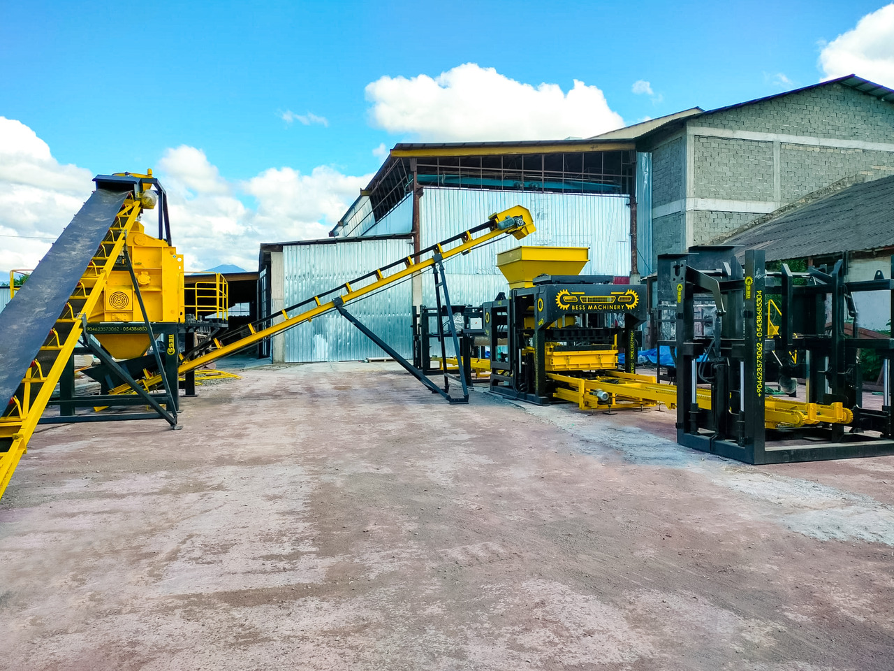 Bess Machine PRS-1200 | Automatic Concrete Block Machine - Вибропресс: фото 2 Bess Machine PRS-1200 | Automatic Concrete Block Machine - Вибропресс: фото 2