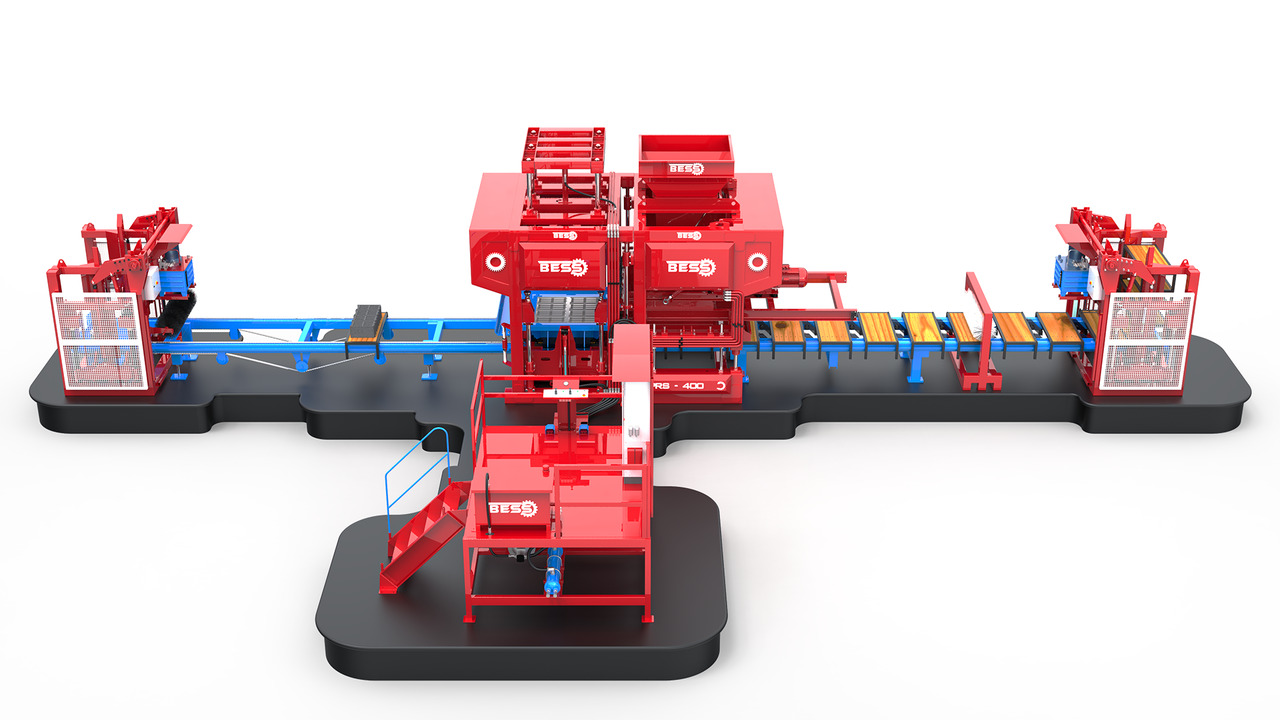 Concrete Block Machine | PRS-400 Fully Automatic - Вибропресс: фото 3 Concrete Block Machine | PRS-400 Fully Automatic - Вибропресс: фото 3