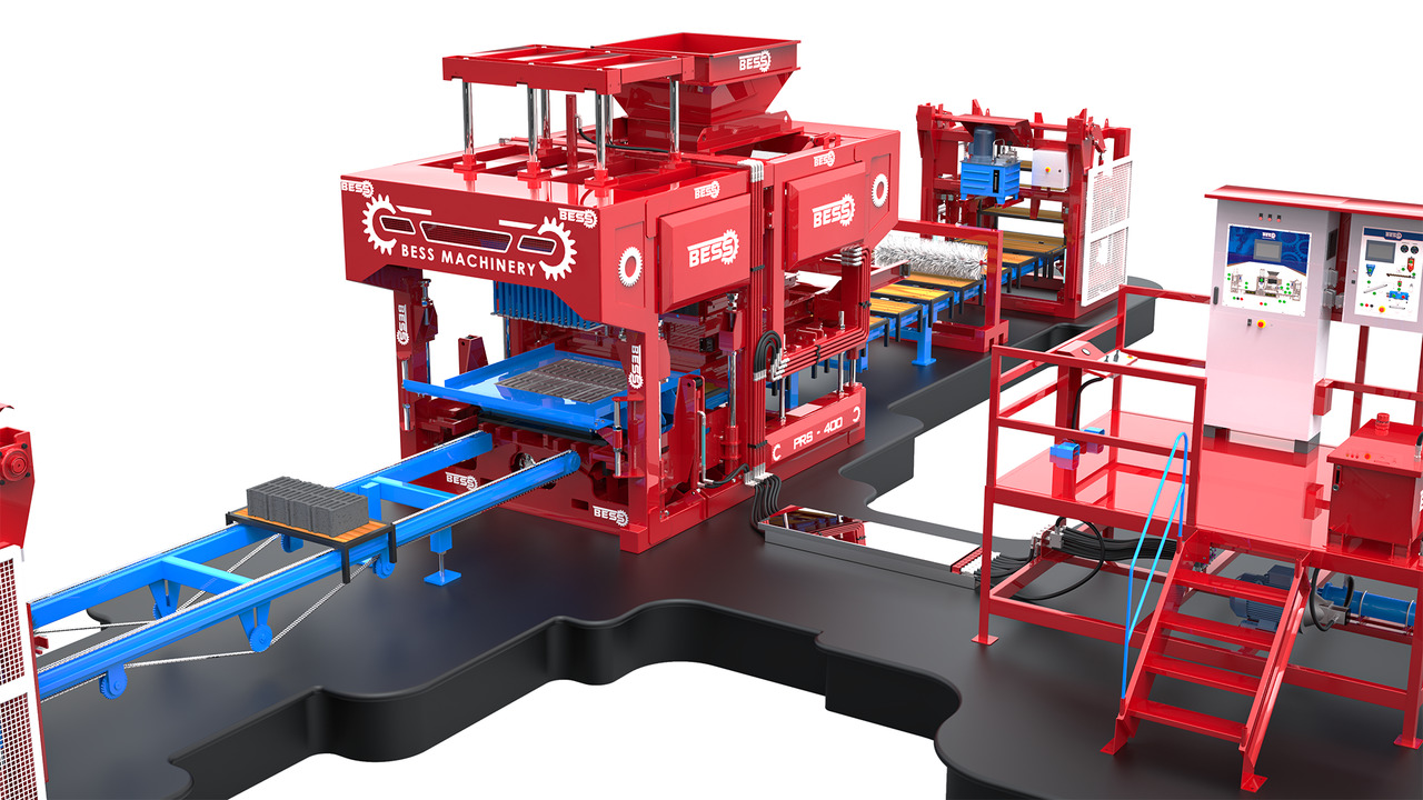 Concrete Block Machine | PRS-400 Fully Automatic - Вибропресс: фото 2 Concrete Block Machine | PRS-400 Fully Automatic - Вибропресс: фото 2