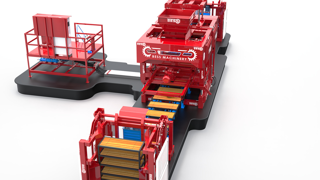 Concrete Block Machine | PRS-400 Fully Automatic - Вибропресс: фото 4 Concrete Block Machine | PRS-400 Fully Automatic - Вибропресс: фото 4