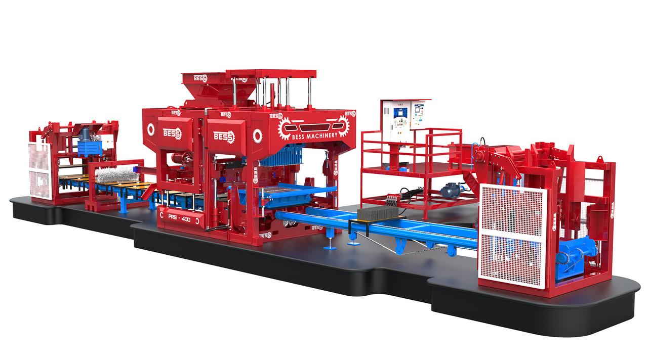 Concrete Block Machine | PRS-400 Fully Automatic - Вибропресс: фото 5 Concrete Block Machine | PRS-400 Fully Automatic - Вибропресс: фото 5