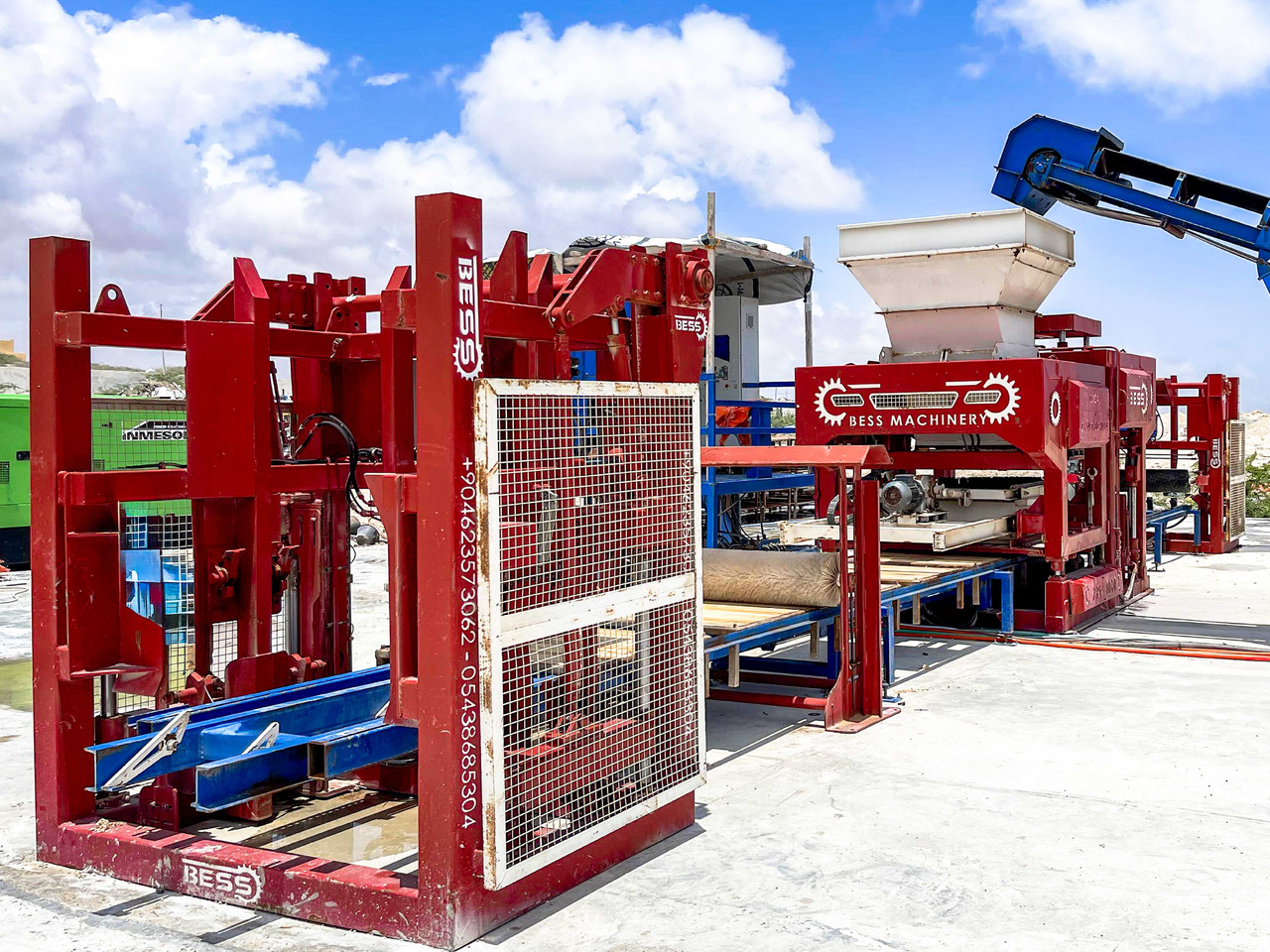 Fully Automatic Concrete Block Machine | PRS-1000 Bess Machine - Вибропресс: фото 3 Fully Automatic Concrete Block Machine | PRS-1000 Bess Machine - Вибропресс: фото 3