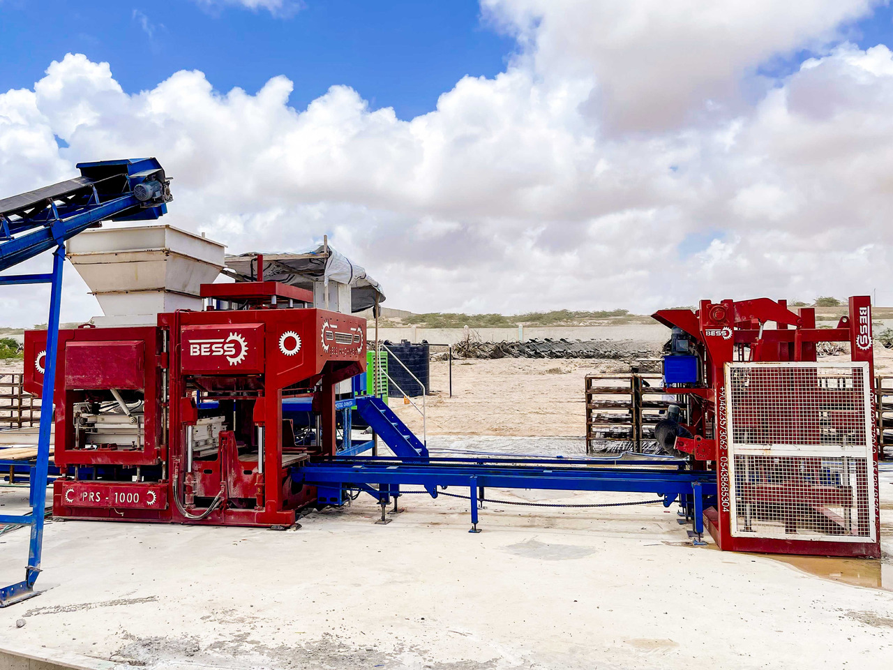 Вибропресс Fully Automatic Concrete Block Machine | PRS-1000 Bess Machine: фото 5