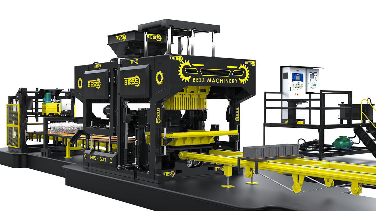 Fully Automatic Hollow Block Machine | PRS-600 - Вибропресс: фото 1 Fully Automatic Hollow Block Machine | PRS-600 - Вибропресс: фото 1