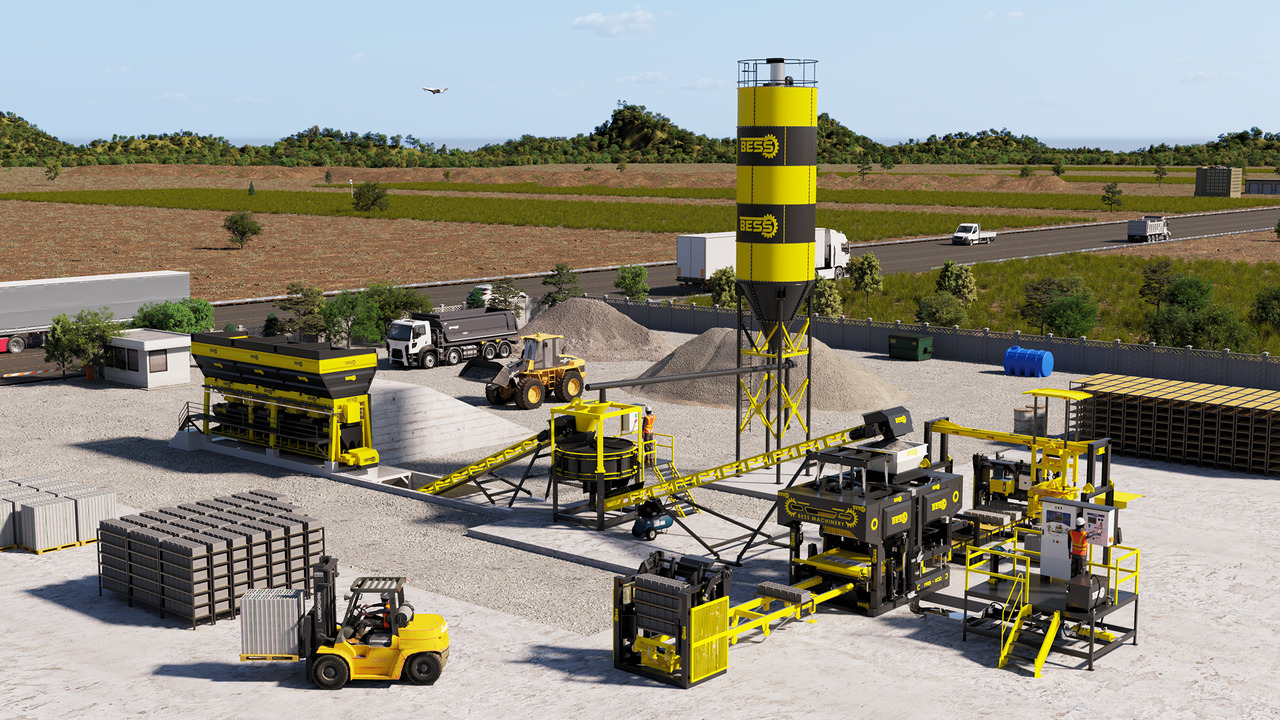 Fully Automatic Hollow Block Machine | PRS-600 - Вибропресс: фото 2 Fully Automatic Hollow Block Machine | PRS-600 - Вибропресс: фото 2