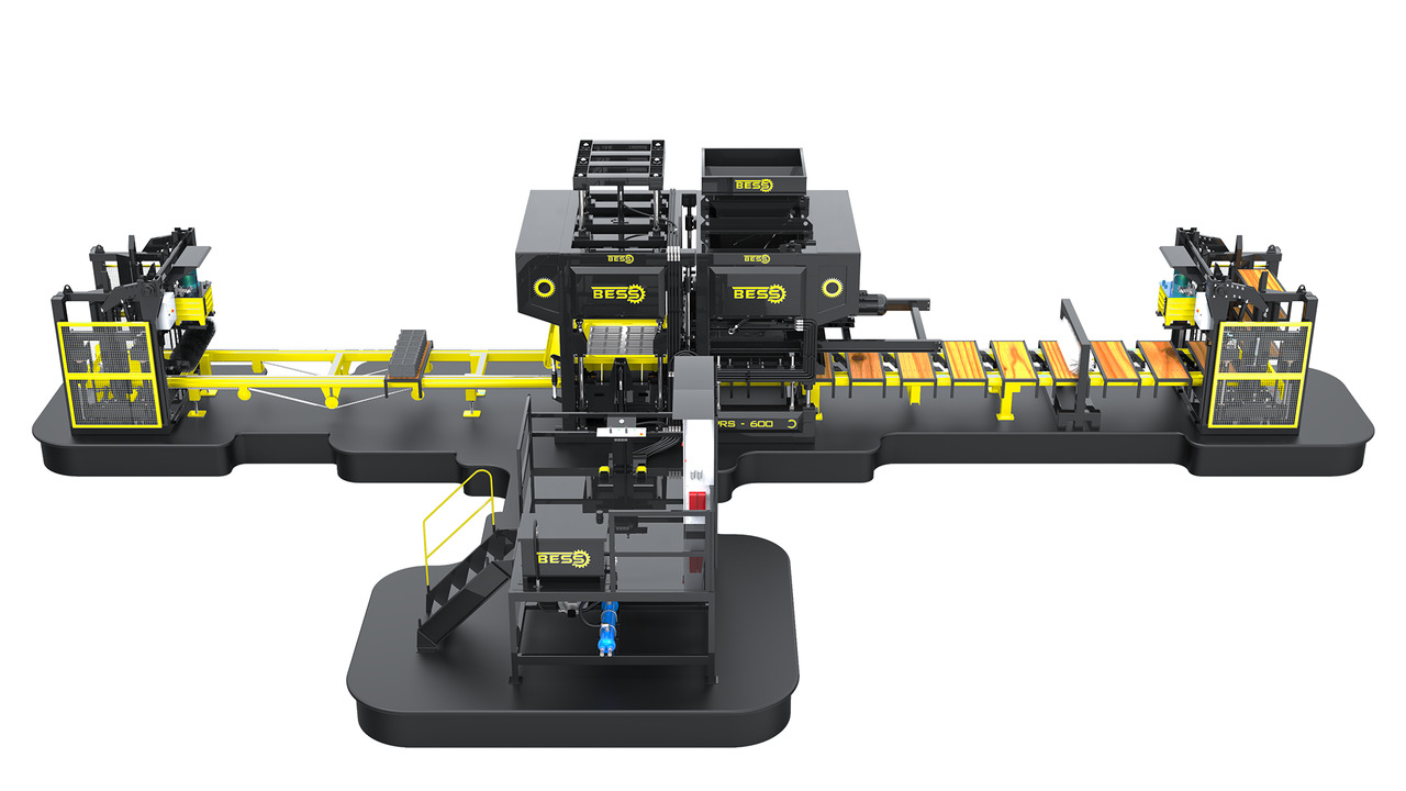 Fully Automatic Hollow Block Machine | PRS-600 - Вибропресс: фото 5 Fully Automatic Hollow Block Machine | PRS-600 - Вибропресс: фото 5