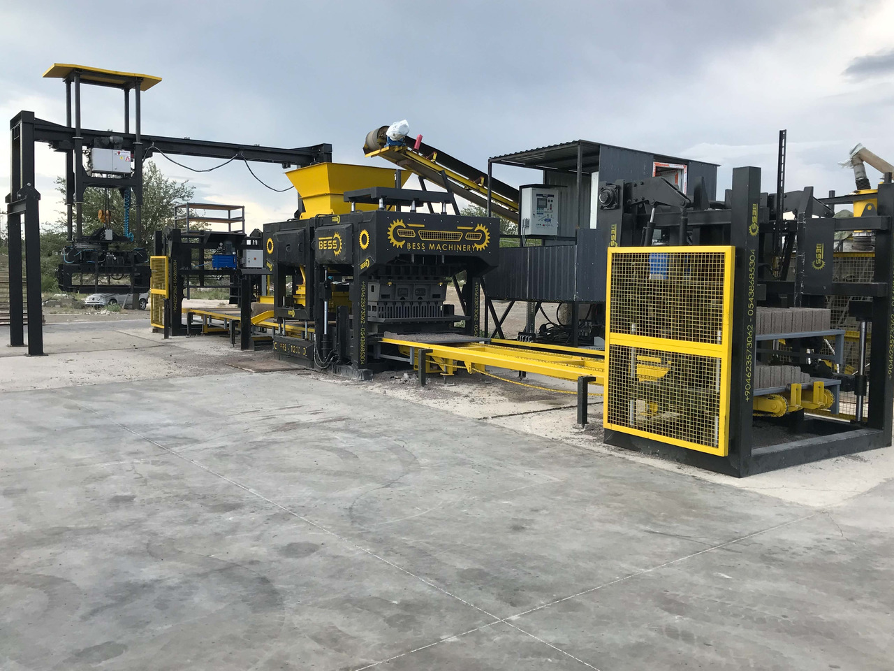 Hollow Block Making Machine | PRS-1200 Full Automatic - Вибропресс: фото 3 Hollow Block Making Machine | PRS-1200 Full Automatic - Вибропресс: фото 3