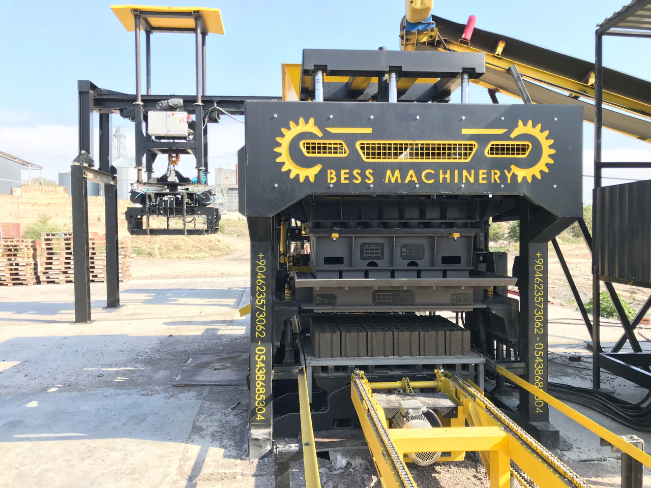 Hollow Block Making Machine | PRS-1200 Full Automatic - Вибропресс: фото 1 Hollow Block Making Machine | PRS-1200 Full Automatic - Вибропресс: фото 1