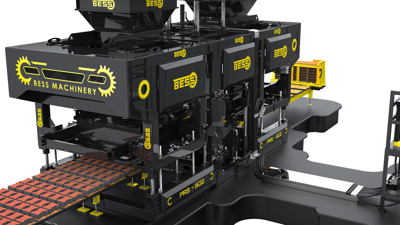 Paving Block Machine | Semi-Automatic PRS-602 - Вибропресс: фото 2 Paving Block Machine | Semi-Automatic PRS-602 - Вибропресс: фото 2