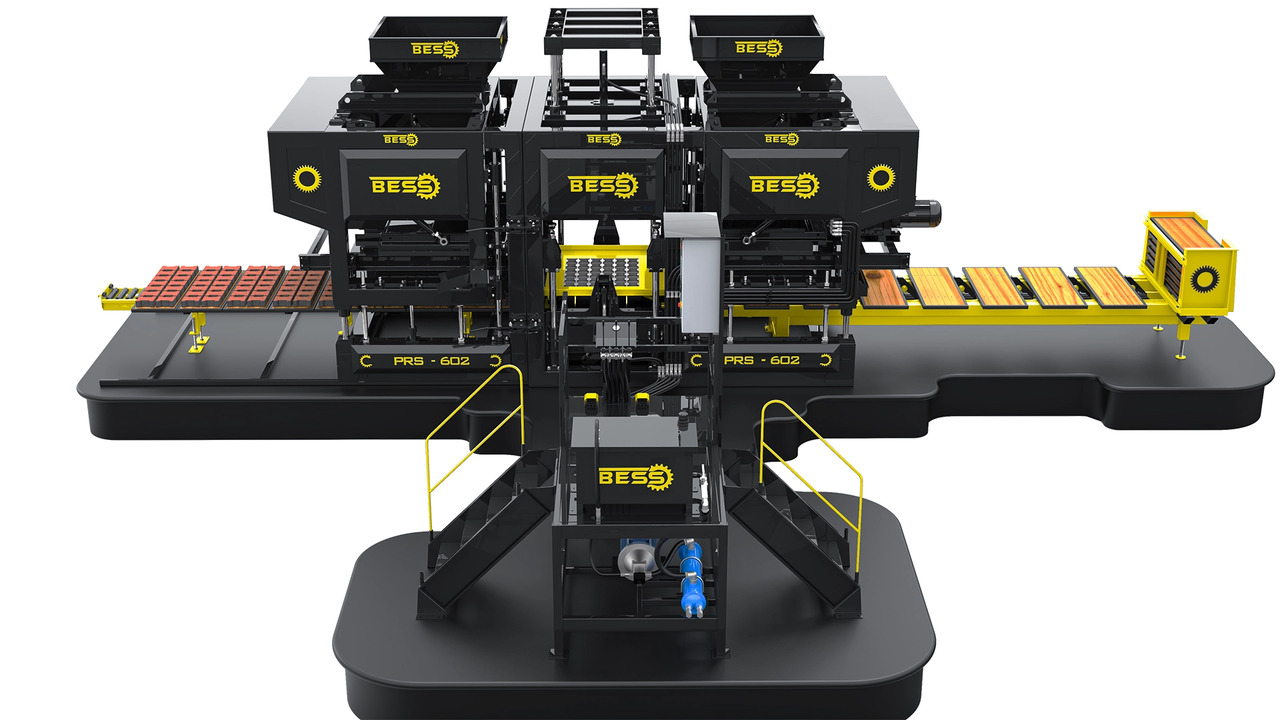 Paving Block Machine | Semi-Automatic PRS-602 - Вибропресс: фото 3 Paving Block Machine | Semi-Automatic PRS-602 - Вибропресс: фото 3