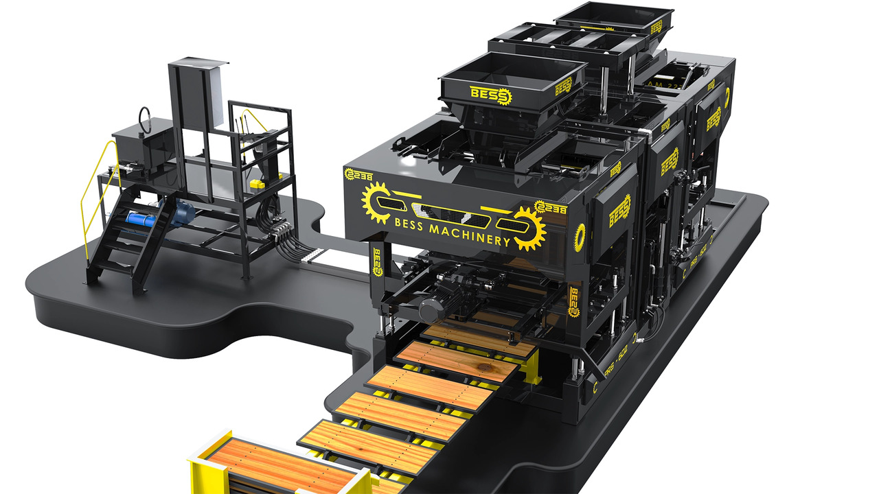 Paving Block Machine | Semi-Automatic PRS-602 - Вибропресс: фото 4 Paving Block Machine | Semi-Automatic PRS-602 - Вибропресс: фото 4