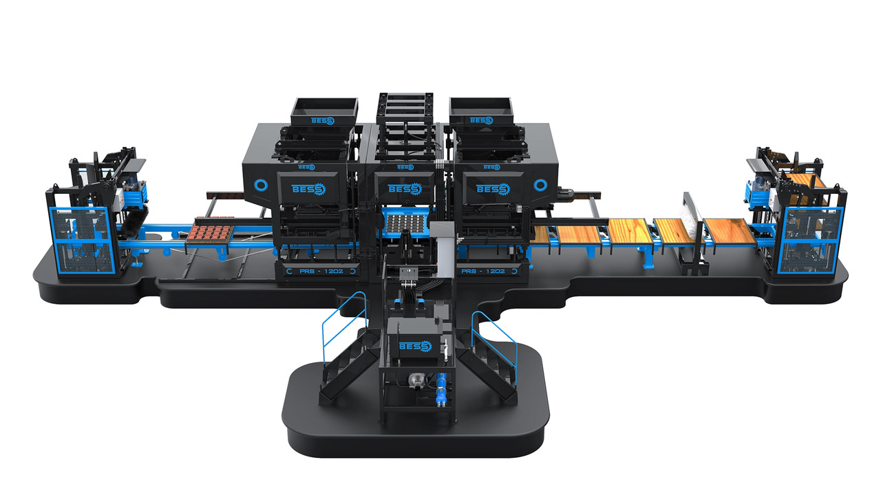 Paving Stone Machine | Automatic | PRS-1202 - Вибропресс: фото 3 Paving Stone Machine | Automatic | PRS-1202 - Вибропресс: фото 3