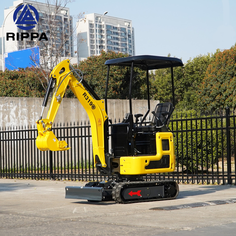 Rippa R319 Pilot Control|Kubota Engine|Euro 5|CE|Telescopic chassis|Lateral swing mini excavator - Мини-экскаватор: фото 1 Rippa R319 Pilot Control|Kubota Engine|Euro 5|CE|Telescopic chassis|Lateral swing mini excavator - Мини-экскаватор: фото 1