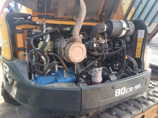 Hyundai R80 -9A - Гусеничный экскаватор: фото 5 Hyundai R80 -9A - Гусеничный экскаватор: фото 5