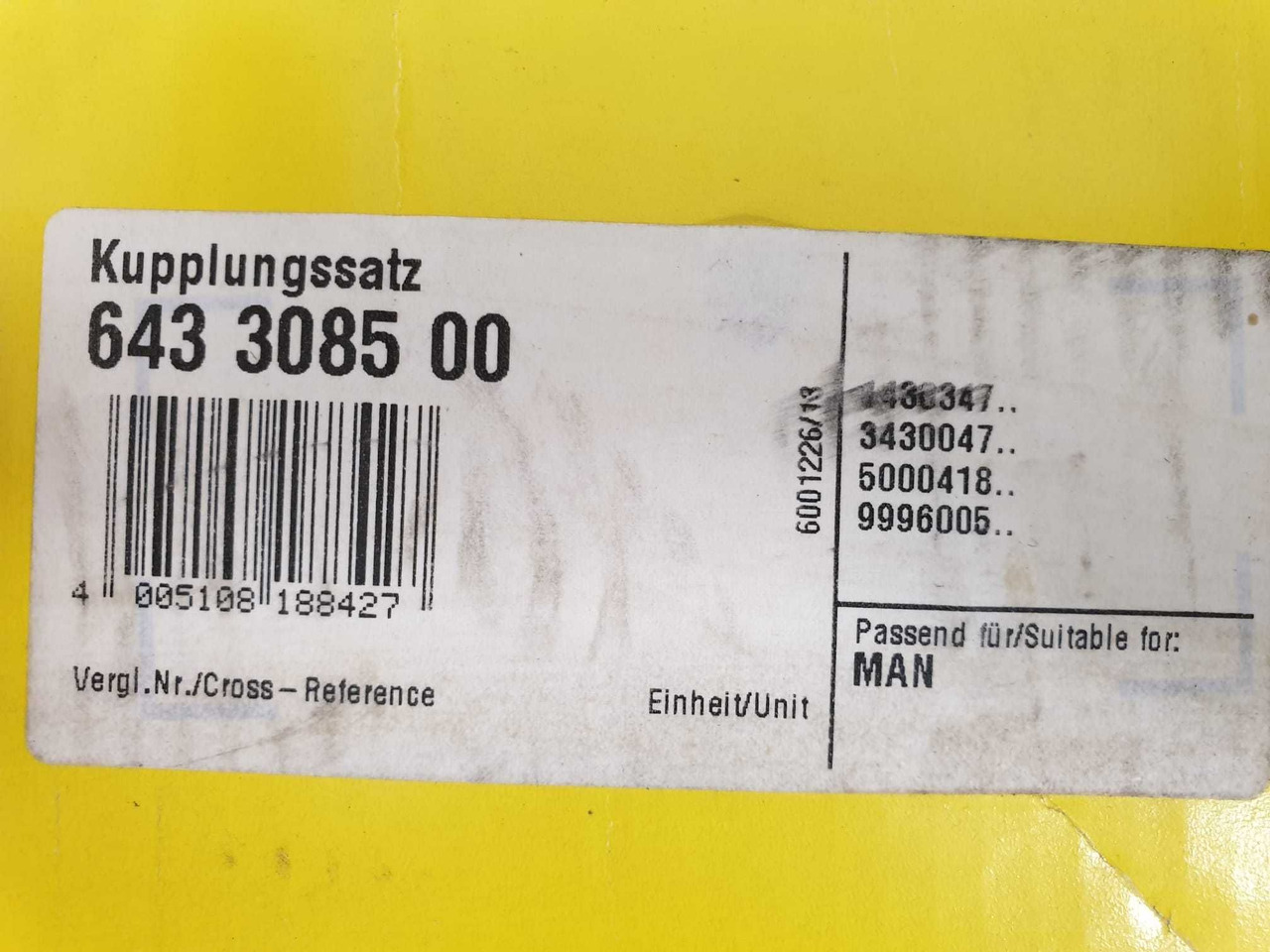 Oryginalne sprzęgło firmy Luk Autobusy,Samochody ciężarowe Man - Трансмиссия: фото 3 Oryginalne sprzęgło firmy Luk Autobusy,Samochody ciężarowe Man - Трансмиссия: фото 3