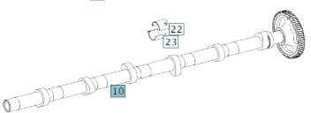 Wałek rozrządu ssący (dolot) Mercedes om 935/936 - Выхлопная система для Грузовиков: фото 1 Wałek rozrządu ssący (dolot) Mercedes om 935/936 - Выхлопная система для Грузовиков: фото 1