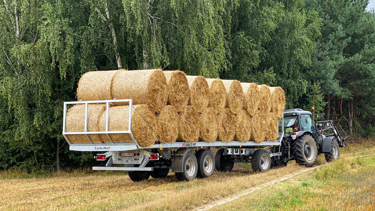 Cynkomet Ballentransportwagen / Bale platform / Remorque pour balles / Rimorchio per balle / Przyczepa do przewozu bel - Сельскохозяйственный прицеп-платформа: фото 5 Cynkomet Ballentransportwagen / Bale platform / Remorque pour balles / Rimorchio per balle / Przyczepa do przewozu bel - Сельскохозяйственный прицеп-платформа: фото 5