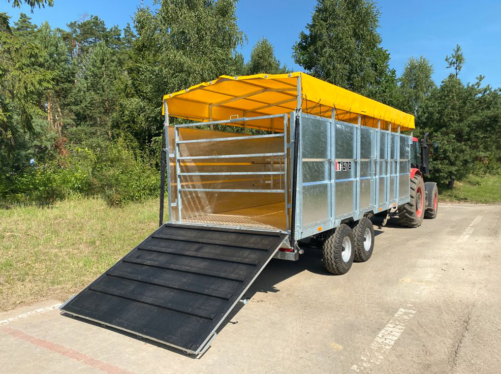 Cynkomet Viehanhänger / Livestock trailer / Remorque bétaillère / Rimorchio per bestiame / Rimorchio per bestiame /Прицеп для перевозки животных / Przyczepa do przewozu zwierząt - Прицеп для перевозки животных: фото 3 Cynkomet Viehanhänger / Livestock trailer / Remorque bétaillère / Rimorchio per bestiame / Rimorchio per bestiame /Прицеп для перевозки животных / Przyczepa do przewozu zwierząt - Прицеп для перевозки животных: фото 3