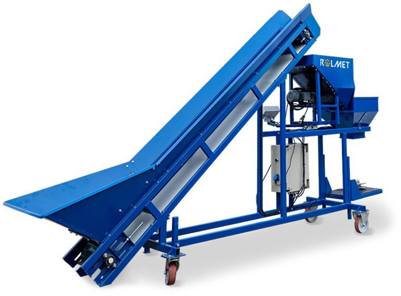ROLMET Absackwaage / Weighing bagger / Peseuse ensacheuse / Pesatrice / Упаковочная машина с весами / Wagopakowarka WE-1 - Картофельная техника: фото 4 ROLMET Absackwaage / Weighing bagger / Peseuse ensacheuse / Pesatrice / Упаковочная машина с весами / Wagopakowarka WE-1 - Картофельная техника: фото 4