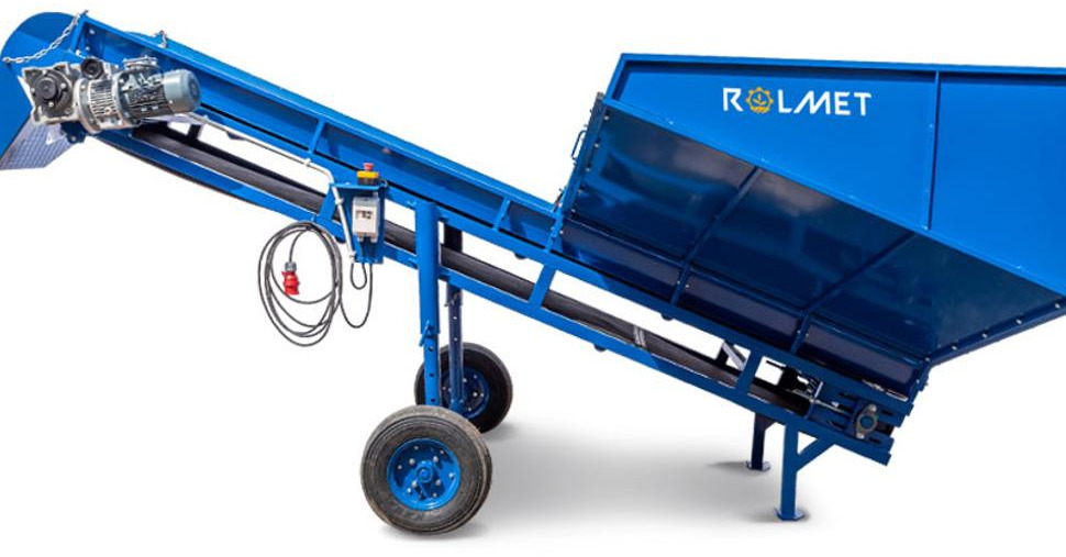 ROLMET Vorratsbunker / Receiving hopper / Trémie de réception / Cesto di ricezione / Tolva receptora de rodillo / Приёмная корзина / Kosz przyjęciowy KP-1 - Картофельная техника: фото 3 ROLMET Vorratsbunker / Receiving hopper / Trémie de réception / Cesto di ricezione / Tolva receptora de rodillo / Приёмная корзина / Kosz przyjęciowy KP-1 - Картофельная техника: фото 3