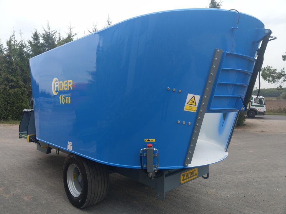 ZAMET Futtermischwagen / Feed mixer / Melangeuse / Carro miscelatore / Vagoneta de alimentación /Кормораздатчик / Wóz paszowy 16 m3 - Кормораздатчик: фото 4 ZAMET Futtermischwagen / Feed mixer / Melangeuse / Carro miscelatore / Vagoneta de alimentación /Кормораздатчик / Wóz paszowy 16 m3 - Кормораздатчик: фото 4
