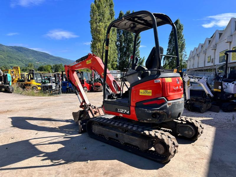 Kubota Series U U27-4 MINIPELLE 2,7T CANOPY - Мини-экскаватор: фото 3 Kubota Series U U27-4 MINIPELLE 2,7T CANOPY - Мини-экскаватор: фото 3