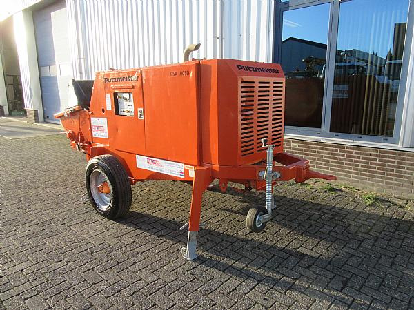 2014 PUTZMEISTER BSA 1005 DC concrete pump - Бетононасос стационарный: фото 3 2014 PUTZMEISTER BSA 1005 DC concrete pump - Бетононасос стационарный: фото 3