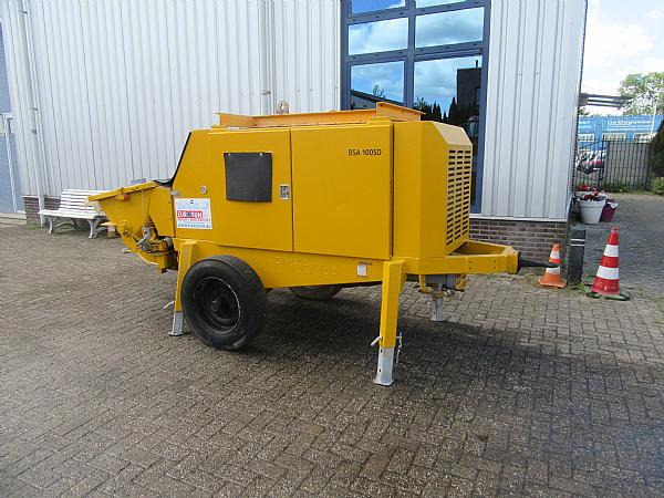 2014 PUTZMEISTER BSA 1005 DC- concrete pump. - Бетононасос стационарный: фото 2 2014 PUTZMEISTER BSA 1005 DC- concrete pump. - Бетононасос стационарный: фото 2