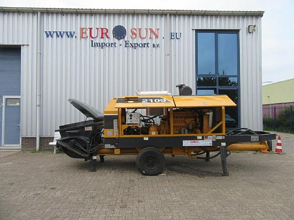 2014 PUTZMEISTER BSA 21 09 H - D - Бетононасос стационарный: фото 1 2014 PUTZMEISTER BSA 21 09 H - D - Бетононасос стационарный: фото 1