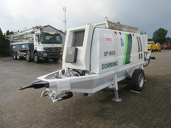 2014 SCHWING BP 1800 D -129 KW static pump - Бетононасос стационарный: фото 3 2014 SCHWING BP 1800 D -129 KW static pump - Бетононасос стационарный: фото 3