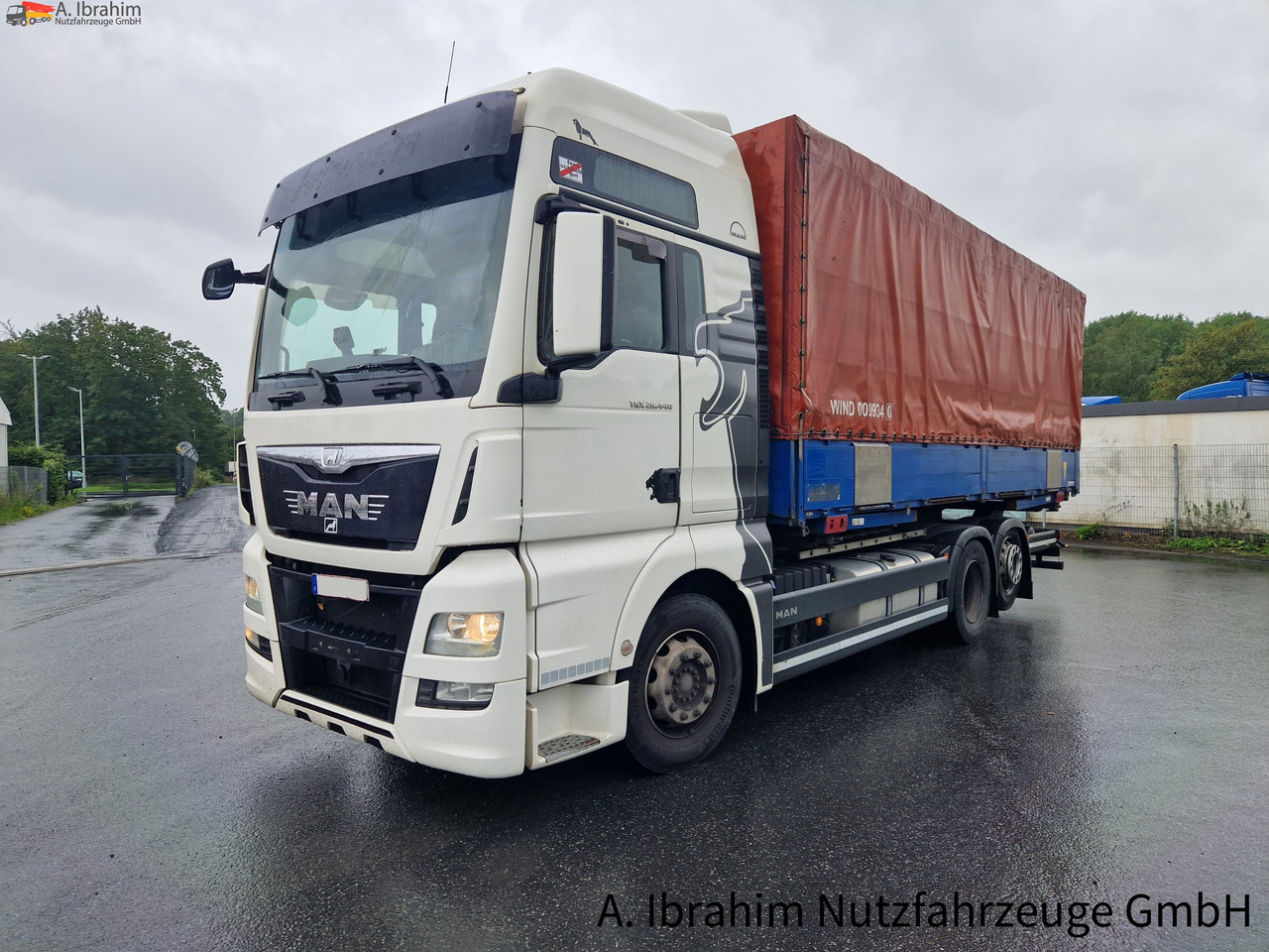 MAN TGX 26.440 BDF Chassis mit Brücke möglich - Тентованный грузовик: фото 1 MAN TGX 26.440 BDF Chassis mit Brücke möglich - Тентованный грузовик: фото 1
