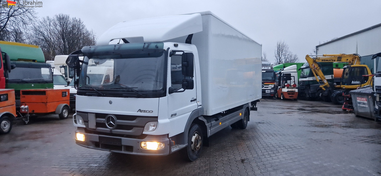 Mercedes-Benz 816 Koffer, LBW - Фургон с закрытым кузовом: фото 1 Mercedes-Benz 816 Koffer, LBW - Фургон с закрытым кузовом: фото 1
