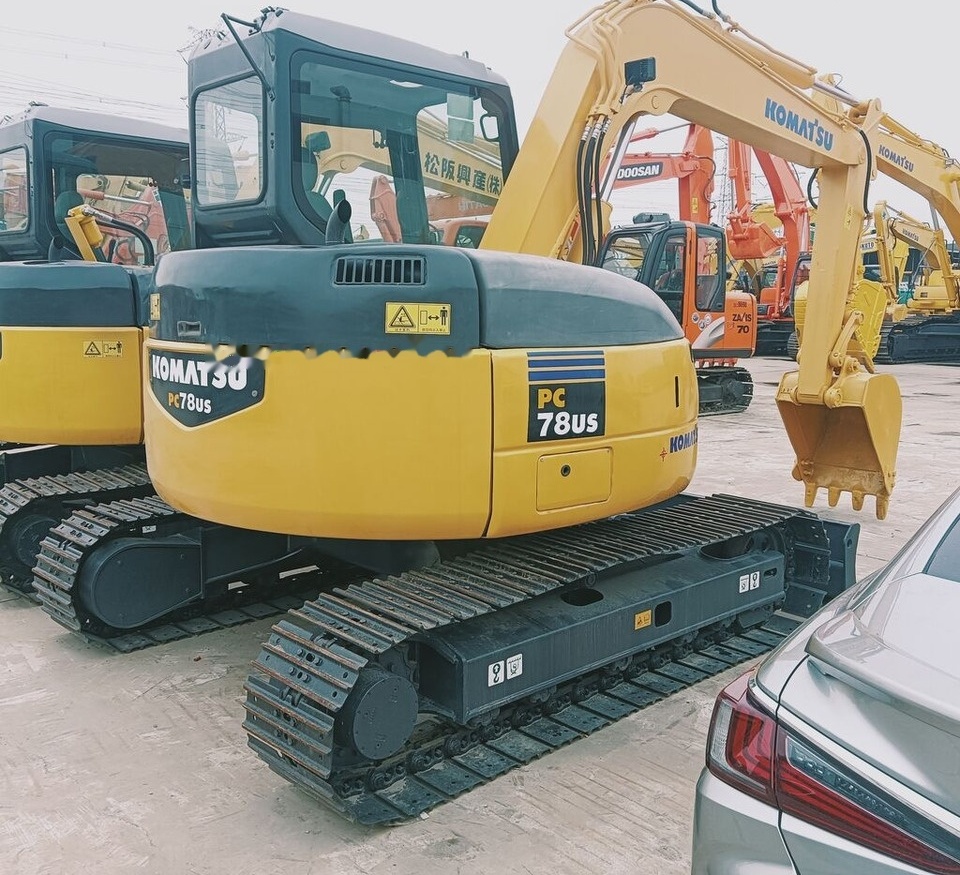 Komatsu PC78US-6 - Мини-экскаватор: фото 2 Komatsu PC78US-6 - Мини-экскаватор: фото 2