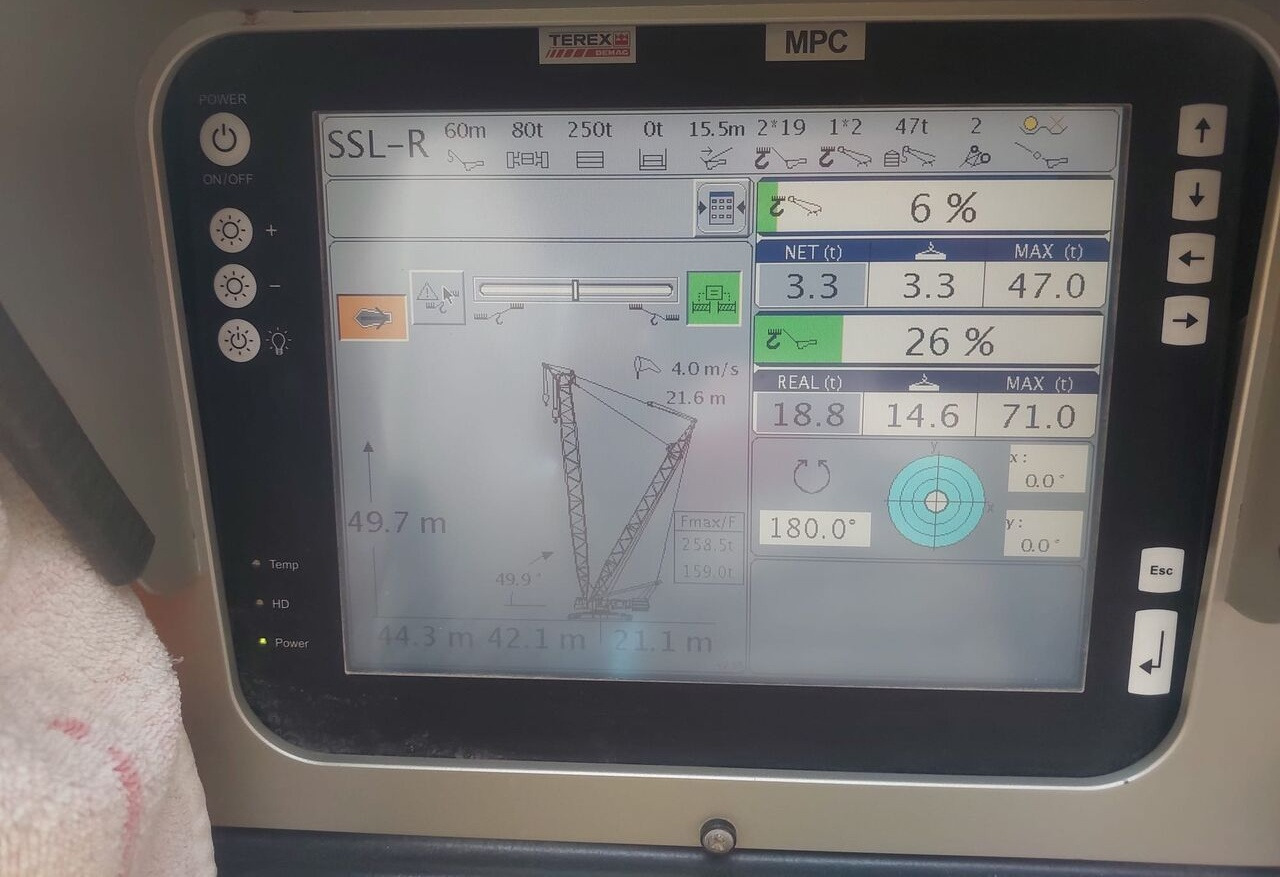 Terex Demag CC6800 - Гусеничный кран: фото 2 Terex Demag CC6800 - Гусеничный кран: фото 2