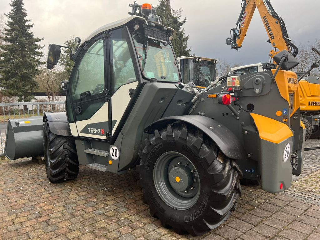 Liebherr T 55-7S Liebherr T 55-7S - Телескопический погрузчик: фото 1 Liebherr T 55-7S Liebherr T 55-7S - Телескопический погрузчик: фото 1