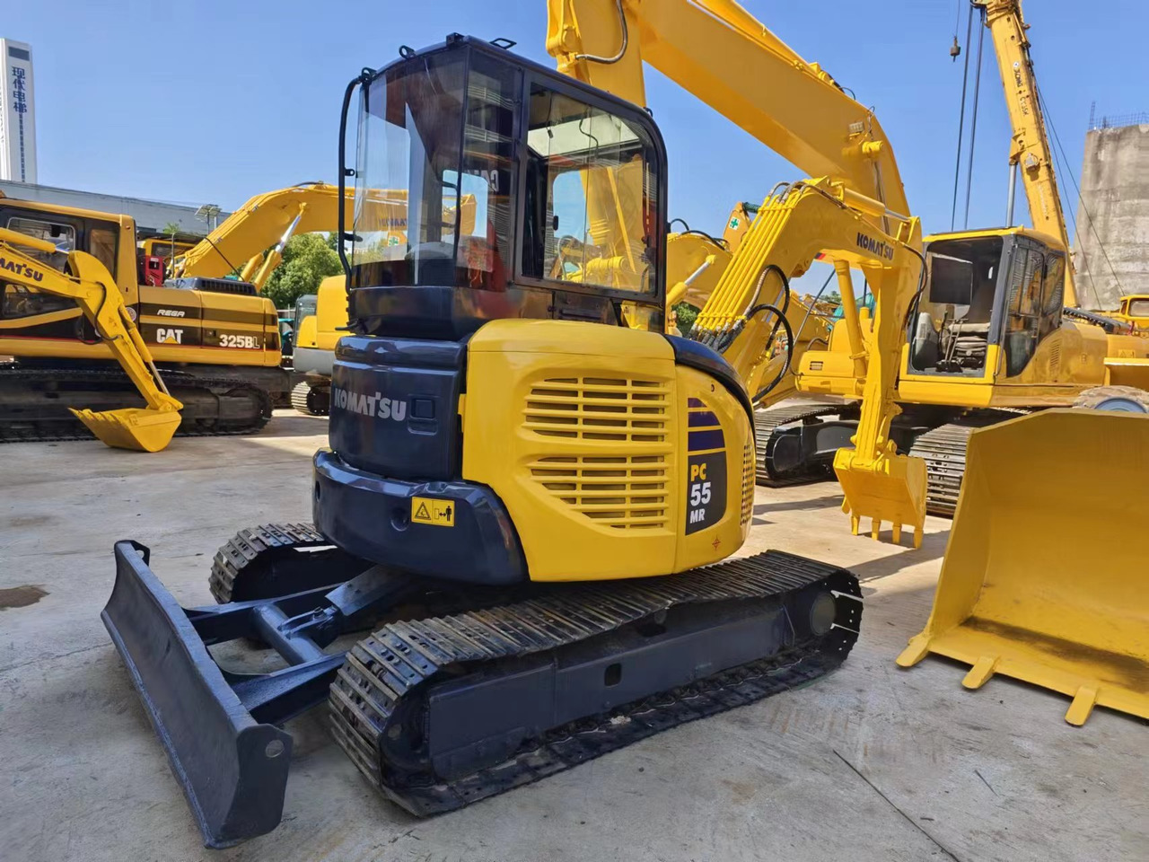 KOMATSU PC55MR - Мини-экскаватор: фото 4 KOMATSU PC55MR - Мини-экскаватор: фото 4