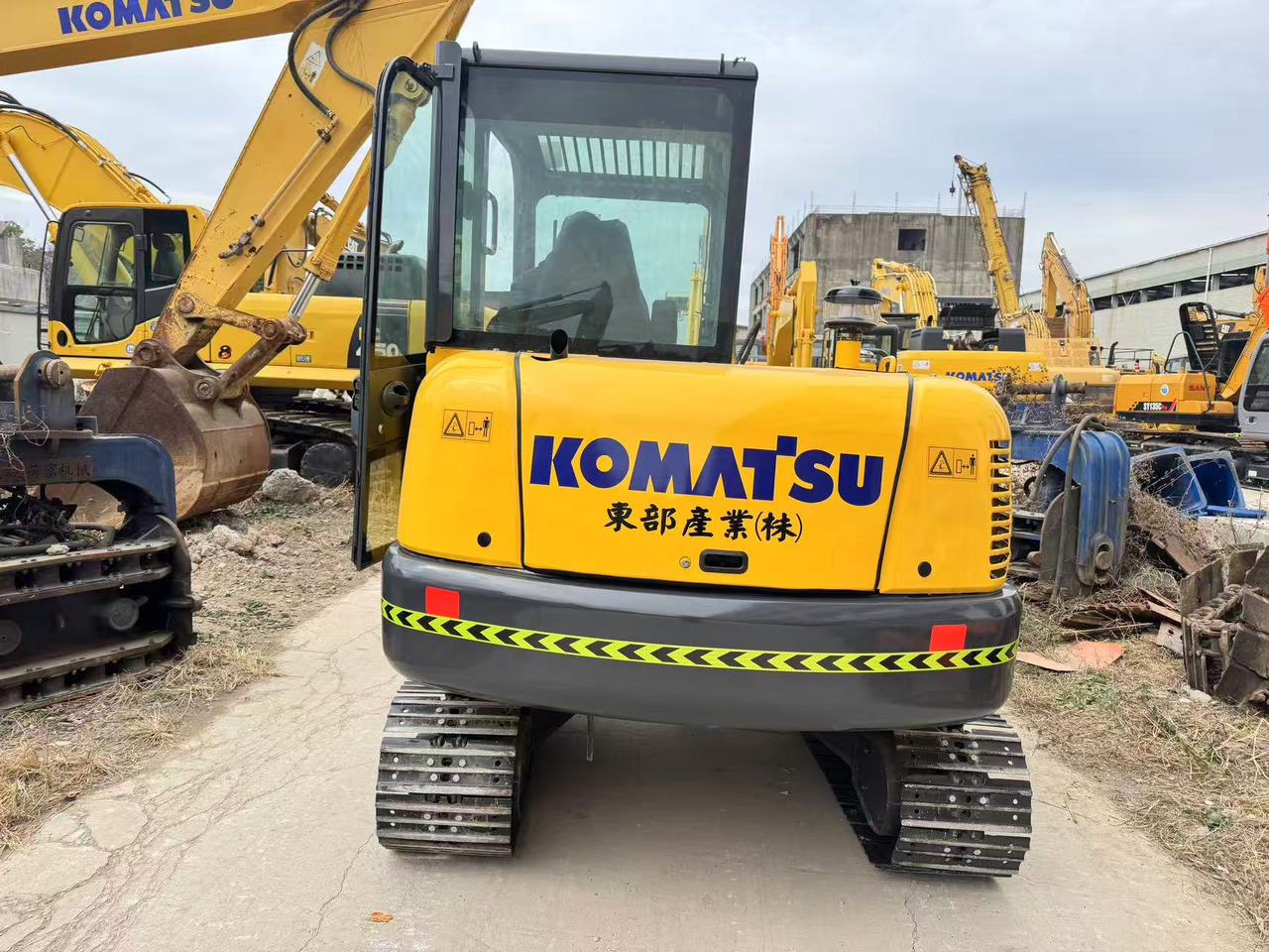 KOMATSU PC56 - Мини-экскаватор: фото 4 KOMATSU PC56 - Мини-экскаватор: фото 4