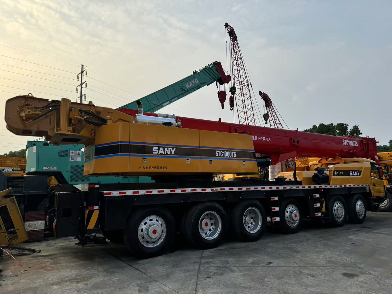 SANY STC1000T5 - Мобильный кран: фото 2 SANY STC1000T5 - Мобильный кран: фото 2
