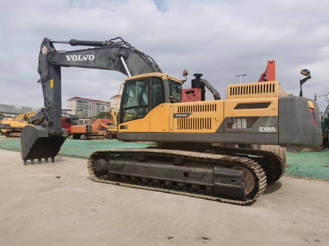Гусеничный экскаватор VOLVO EC480DL: фото 1