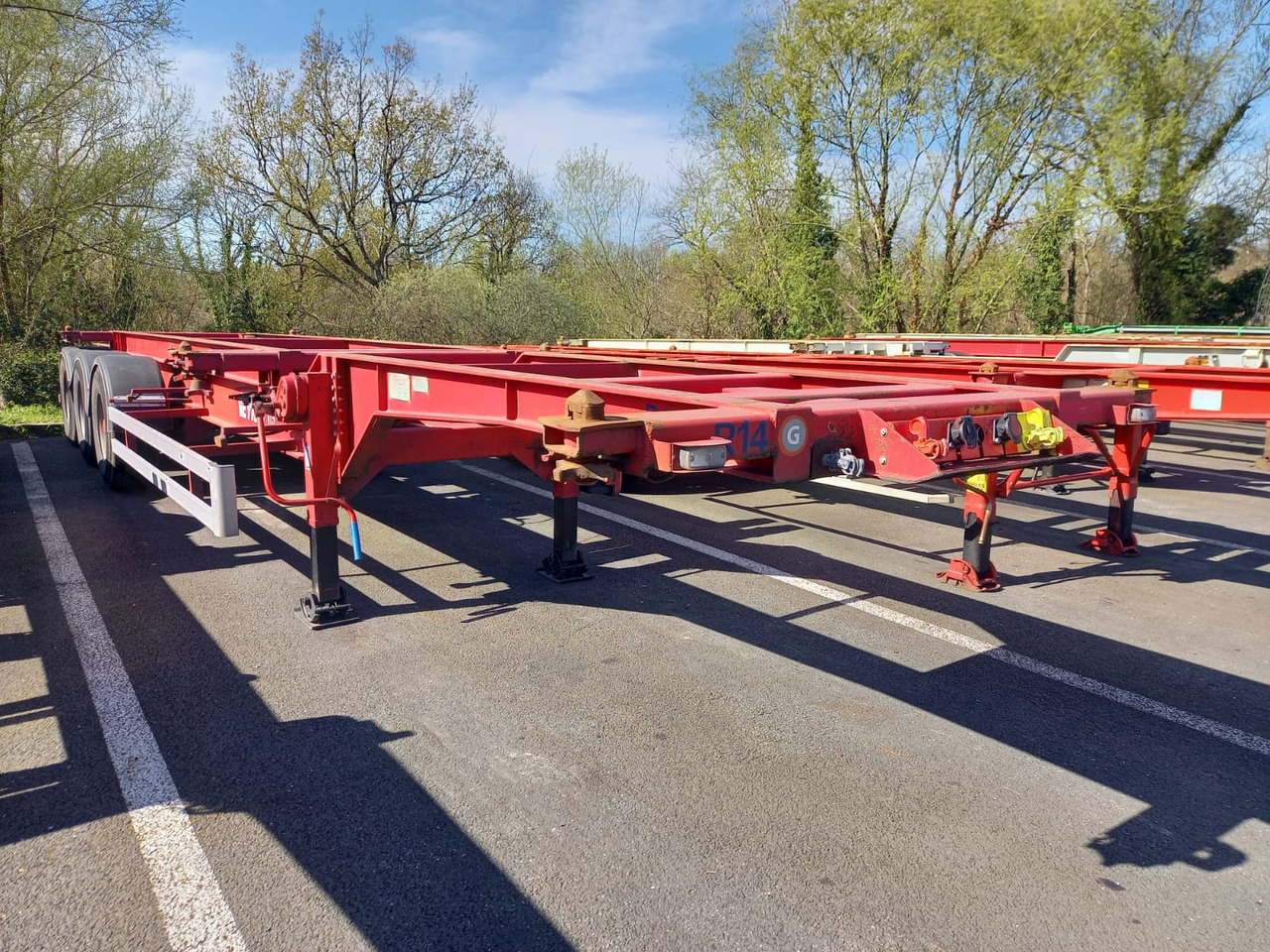 TROUILLET - Полуприцеп-контейнеровоз/ Сменный кузов: фото 2 TROUILLET - Полуприцеп-контейнеровоз/ Сменный кузов: фото 2