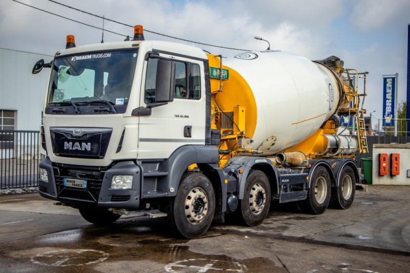 MAN TGS 32.360 BB+E6+MIXER 9M³ - Автобетоносмеситель: фото 1 MAN TGS 32.360 BB+E6+MIXER 9M³ - Автобетоносмеситель: фото 1