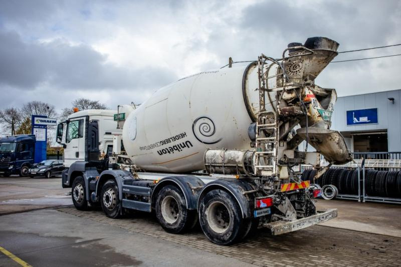 MAN TGS 32.360 BB+MIXER 9M³ - Автобетоносмеситель: фото 5 MAN TGS 32.360 BB+MIXER 9M³ - Автобетоносмеситель: фото 5