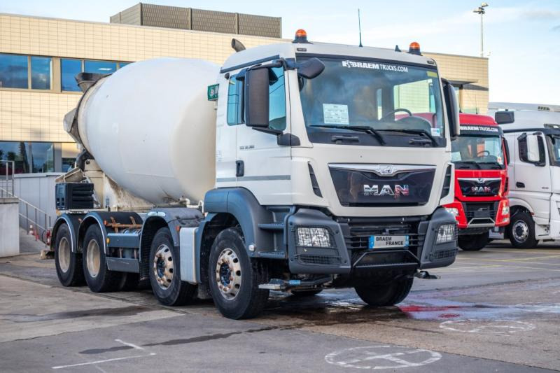 MAN TGS 32.360 BB+ MIXER 9M³ - Автобетоносмеситель: фото 2 MAN TGS 32.360 BB+ MIXER 9M³ - Автобетоносмеситель: фото 2