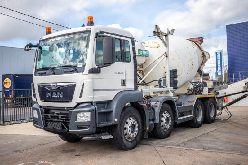 MAN TGS 32.400 BB+BAND/BELT/TAPIS T40/13TM - Автобетоносмеситель: фото 2 MAN TGS 32.400 BB+BAND/BELT/TAPIS T40/13TM - Автобетоносмеситель: фото 2