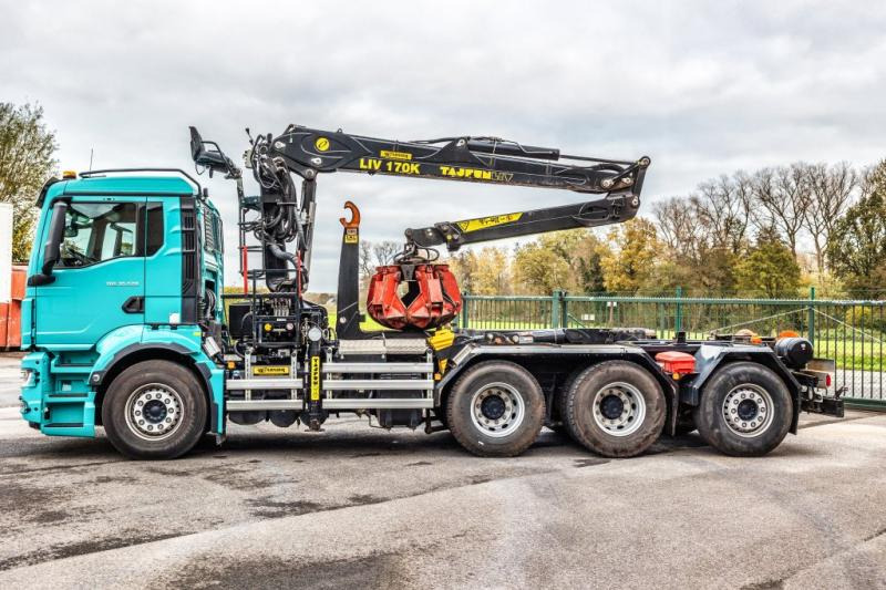 MAN TGS 35.520 BL-8x4-4 BL+TAJFUN L170 K - Крюковой мультилифт, Автоманипулятор: фото 4 MAN TGS 35.520 BL-8x4-4 BL+TAJFUN L170 K - Крюковой мультилифт, Автоманипулятор: фото 4