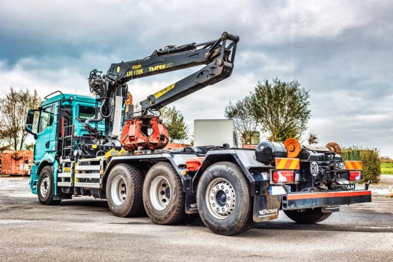 MAN TGS 35.520 BL-8x4-4 BL+TAJFUN L170 K - Крюковой мультилифт, Автоманипулятор: фото 5 MAN TGS 35.520 BL-8x4-4 BL+TAJFUN L170 K - Крюковой мультилифт, Автоманипулятор: фото 5