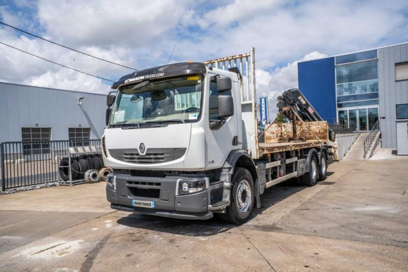 Renault LANDER 340 DXI-6X4+HIAB 14 T/m/3xhydr. - Грузовик бортовой/ Платформа, Автоманипулятор: фото 1 Renault LANDER 340 DXI-6X4+HIAB 14 T/m/3xhydr. - Грузовик бортовой/ Платформа, Автоманипулятор: фото 1