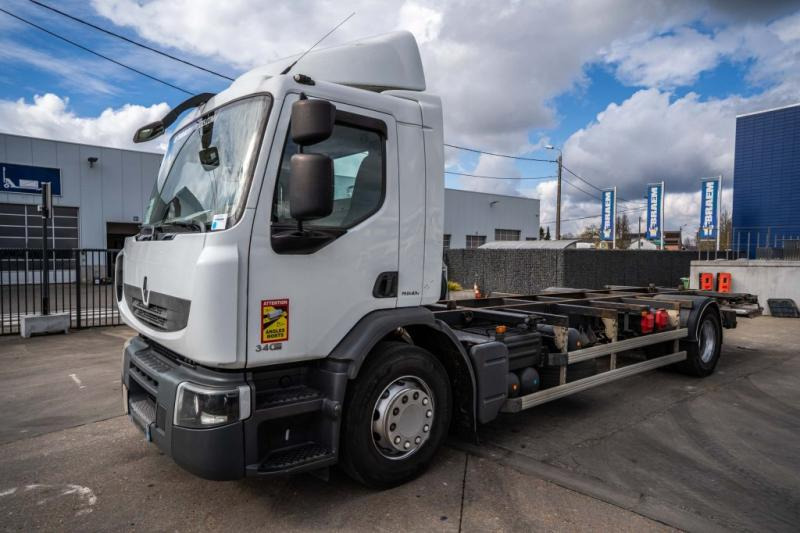 Renault PREMIUM 340 DXI // HAYON RETRACT - Грузовик-контейнеровоз/ Сменный кузов: фото 1 Renault PREMIUM 340 DXI // HAYON RETRACT - Грузовик-контейнеровоз/ Сменный кузов: фото 1